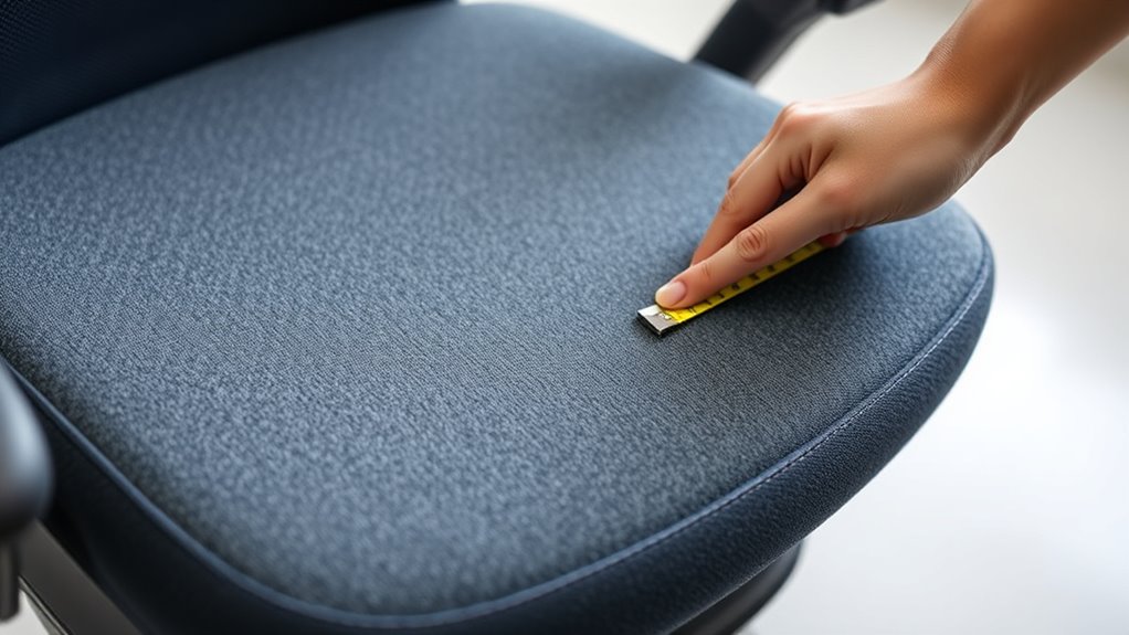 maintain ergonomic seating habits