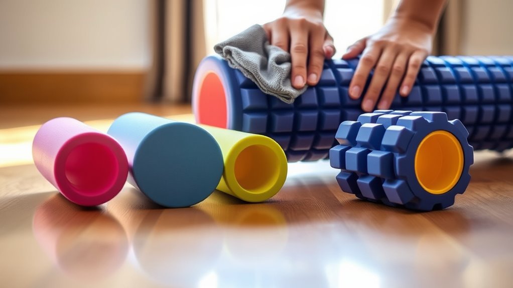 maintain foam roller care