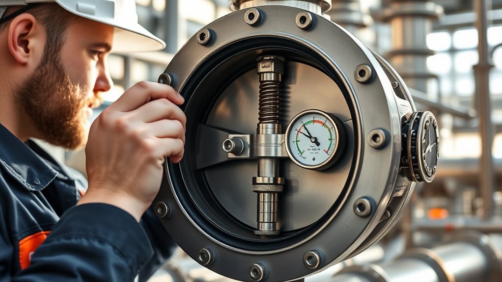 maintain pressure relief devices