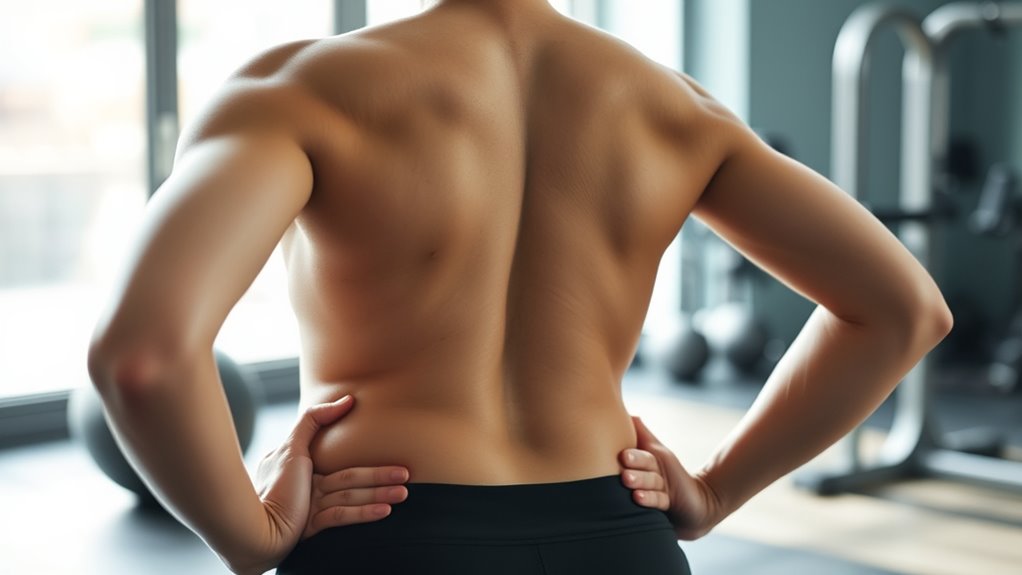 maintain proper exercise posture