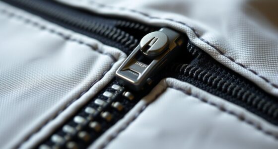 maintain zipper and cover