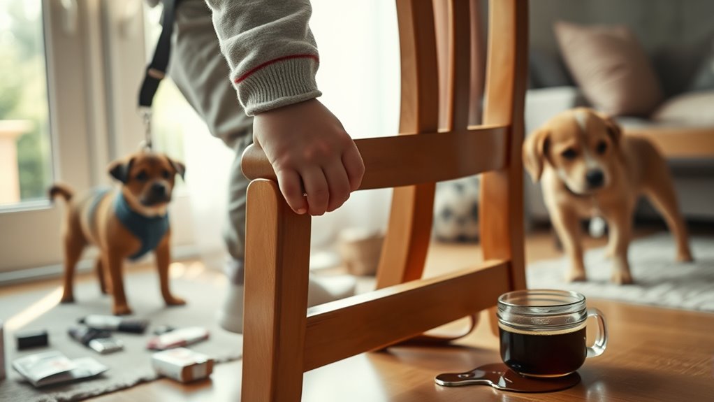 managing pet and child safety
