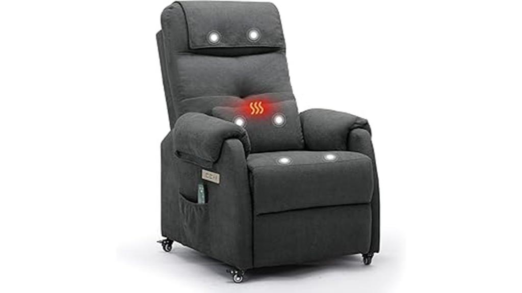 massage heat usb ports