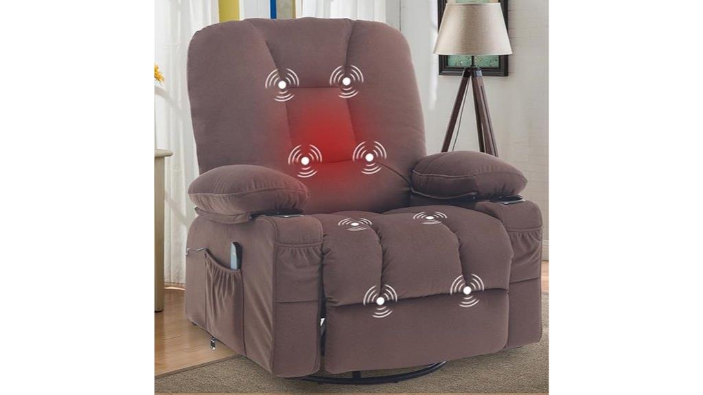 massage heated recliner