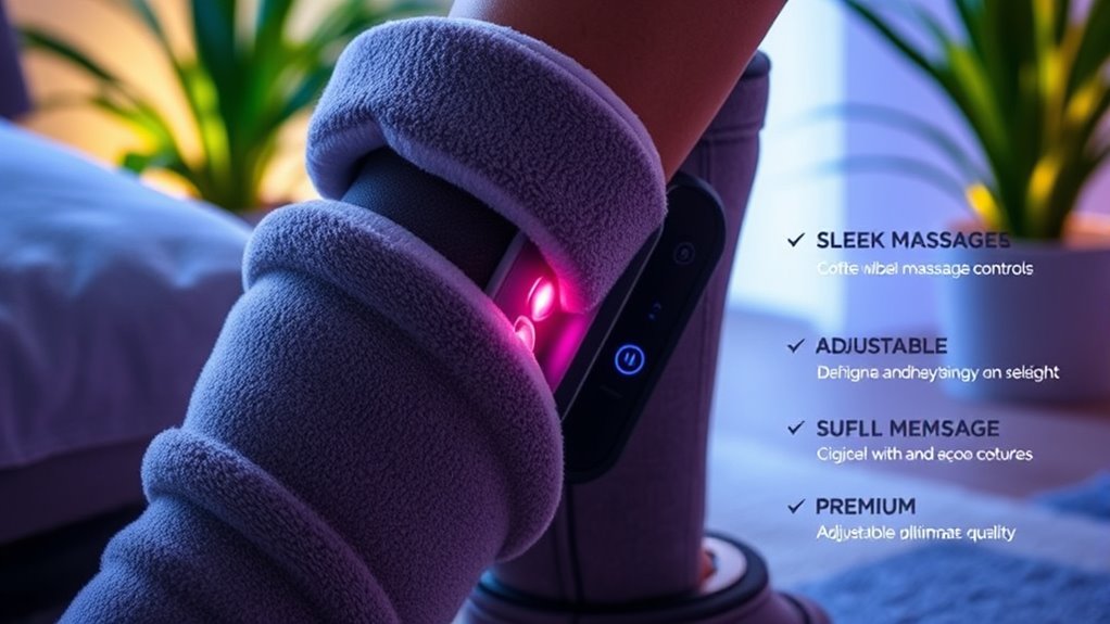 massage options and features