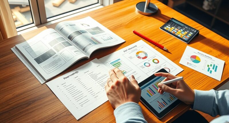 master spec sheet checklist