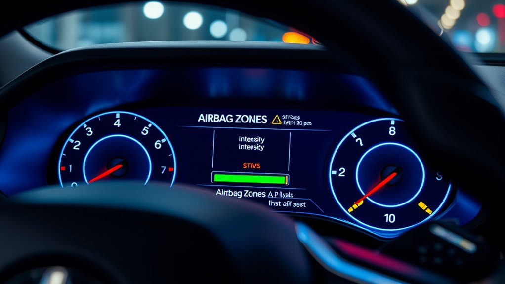 monitor airbag warning lights