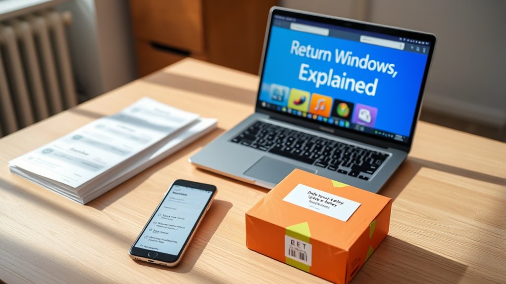 online and in store return tips