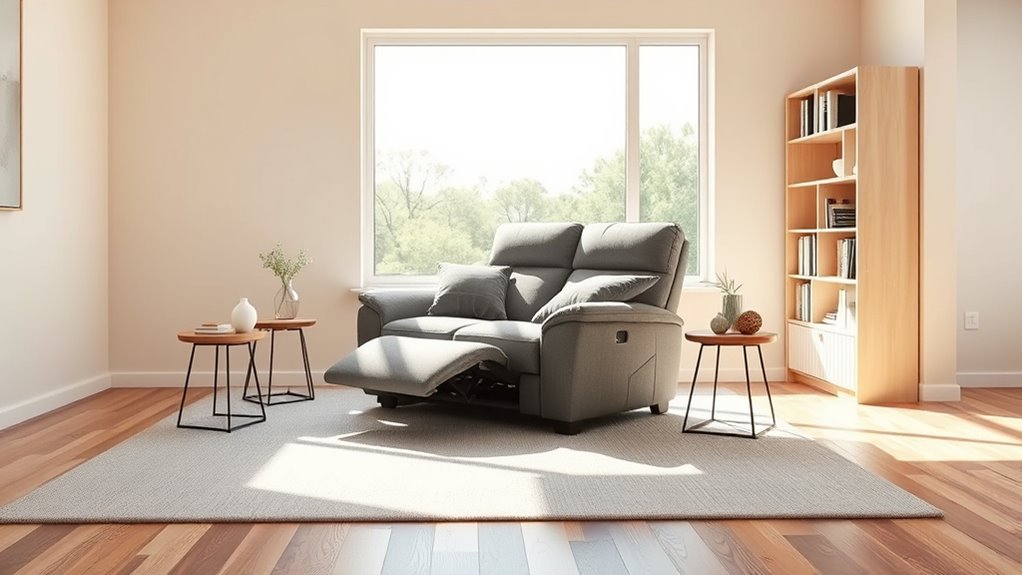 optimize recliner room arrangement