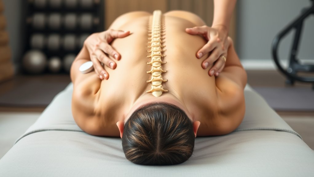 palpate observe adjust align