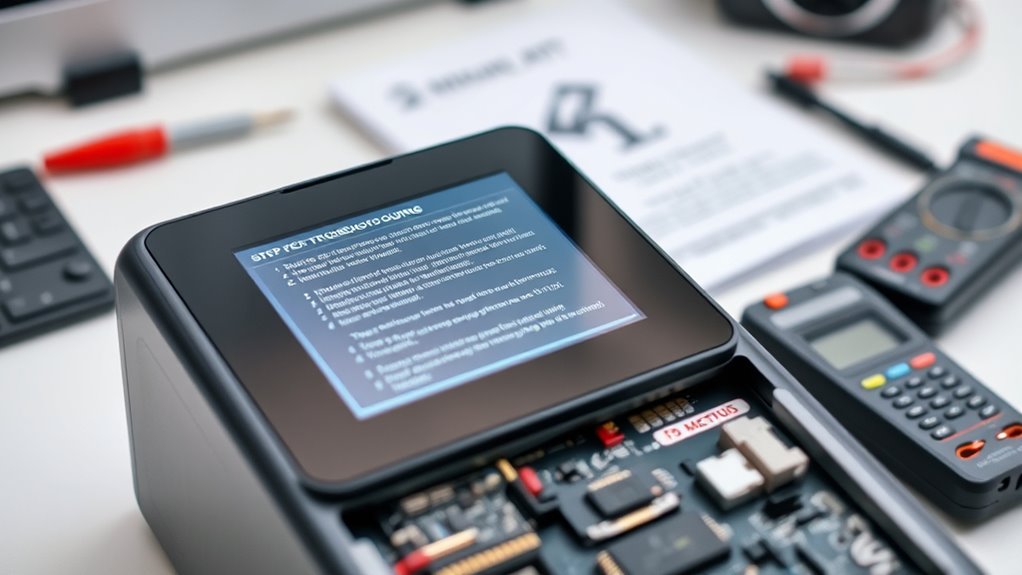 perform basic troubleshooting first