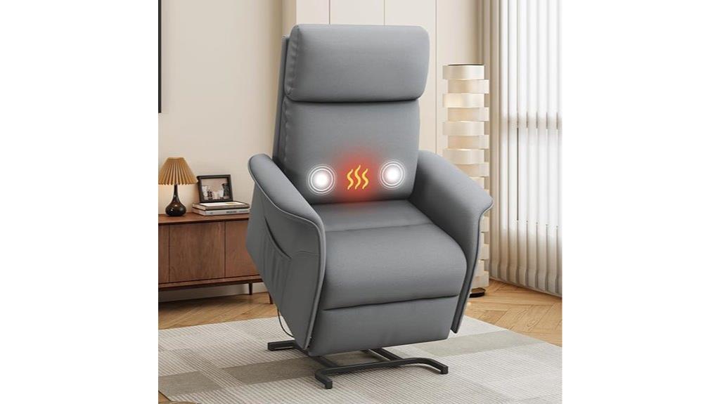 petite elderly massage recliner