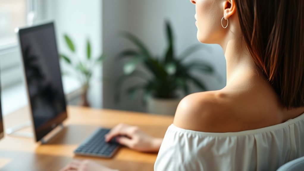 practice mindful posture awareness