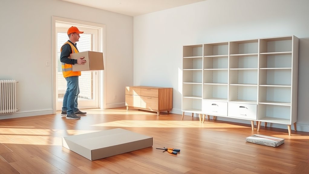 precise convenient furniture placement