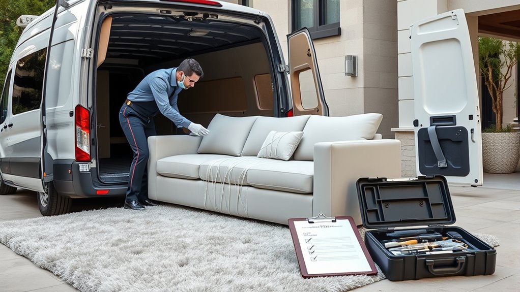 premium delivery and assembly