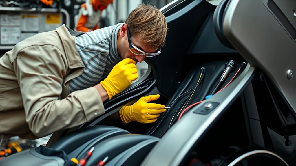 prioritize safety during troubleshooting