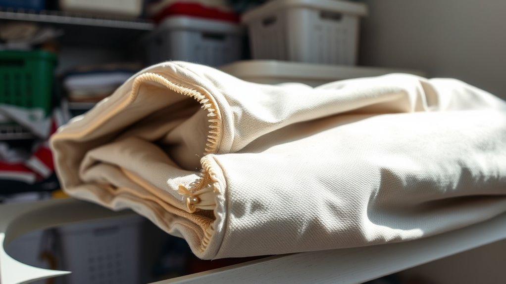 proper cover storage techniques