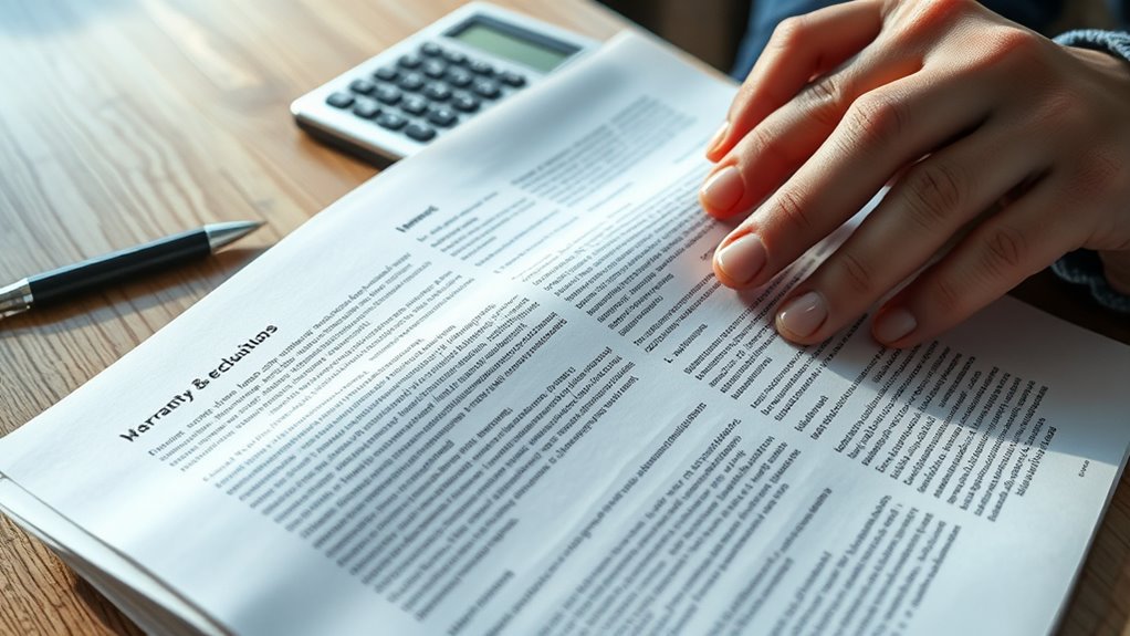 read warranty fine print