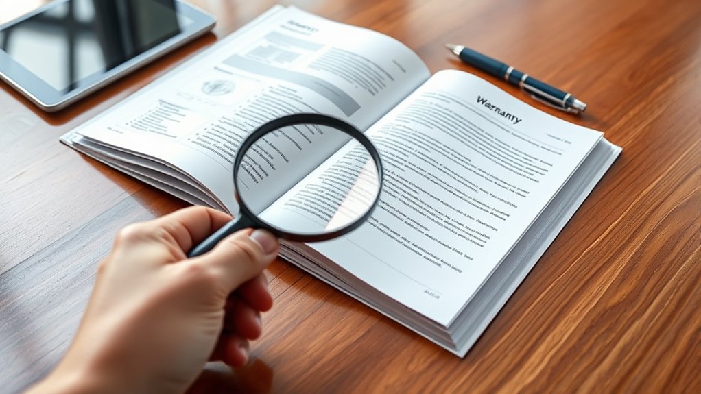 read warranty terms carefully