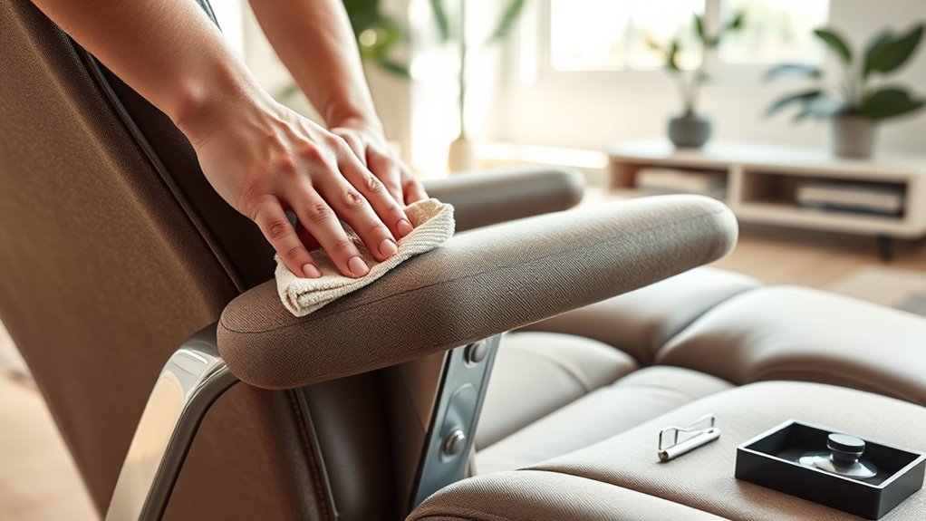 recliner maintenance and cleaning