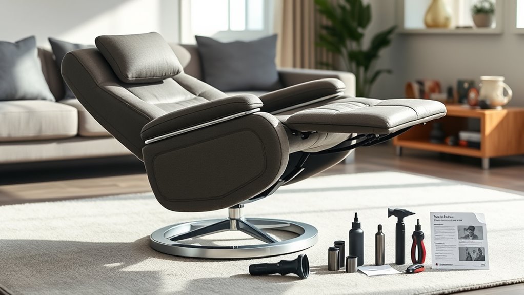 recliner mechanical troubleshooting guide