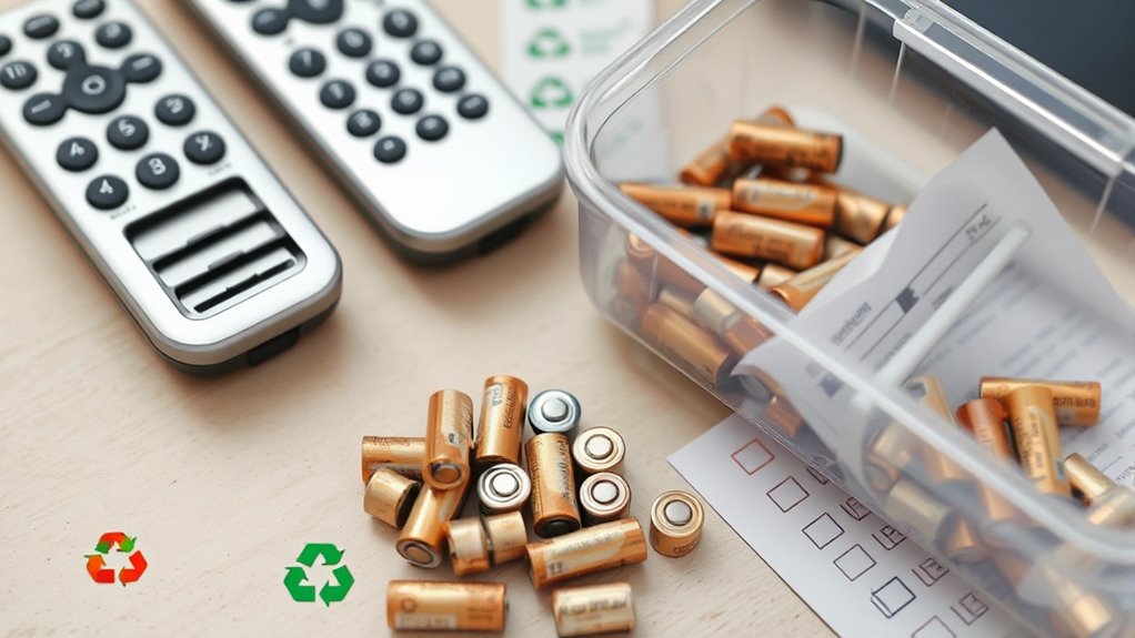 recycle batteries responsibly