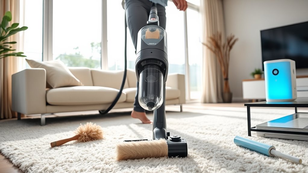 reduce airborne allergens effectively