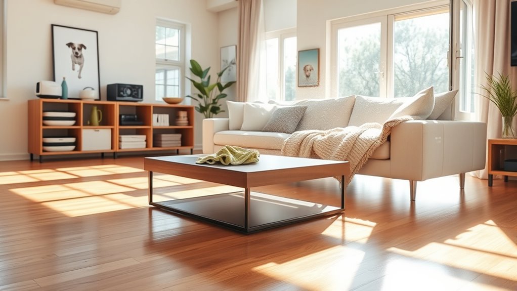 regular cleaning and air filtration