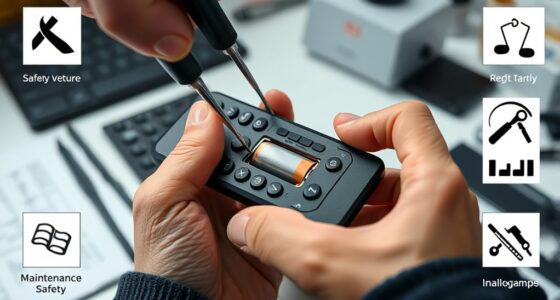 remote battery replacement safety