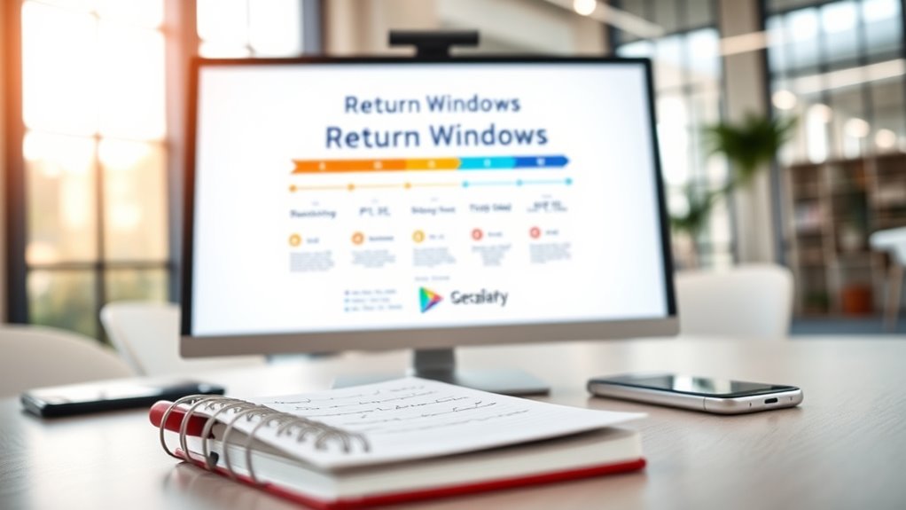 return policies and timeframes