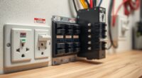 safe breaker and outlet practices