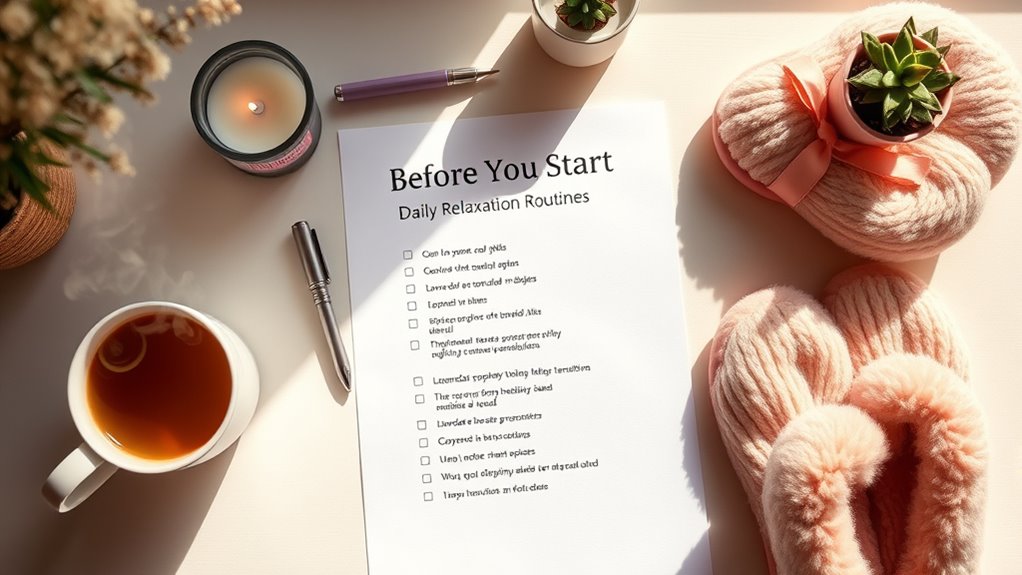 schedule mindful relaxation activities