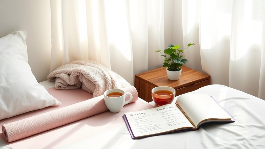 schedule stress free relaxation routines