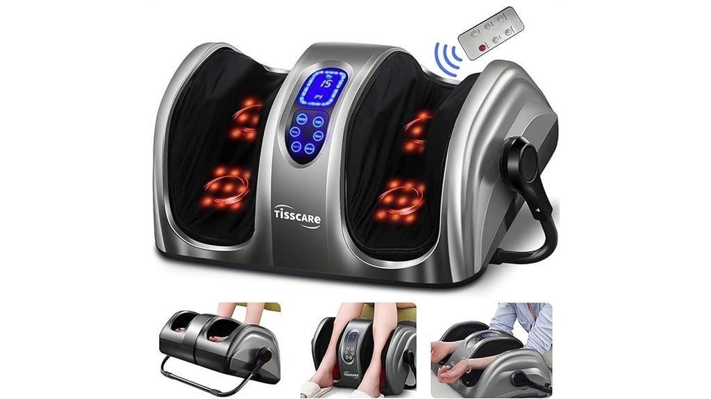 shiatsu foot massager heat