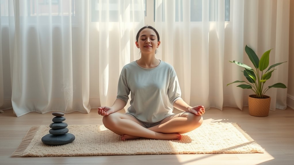 simple meditation improves well being