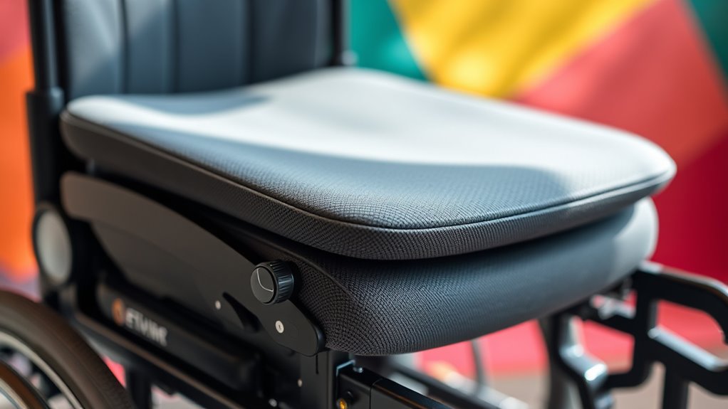 sleek ergonomic adjustable seating