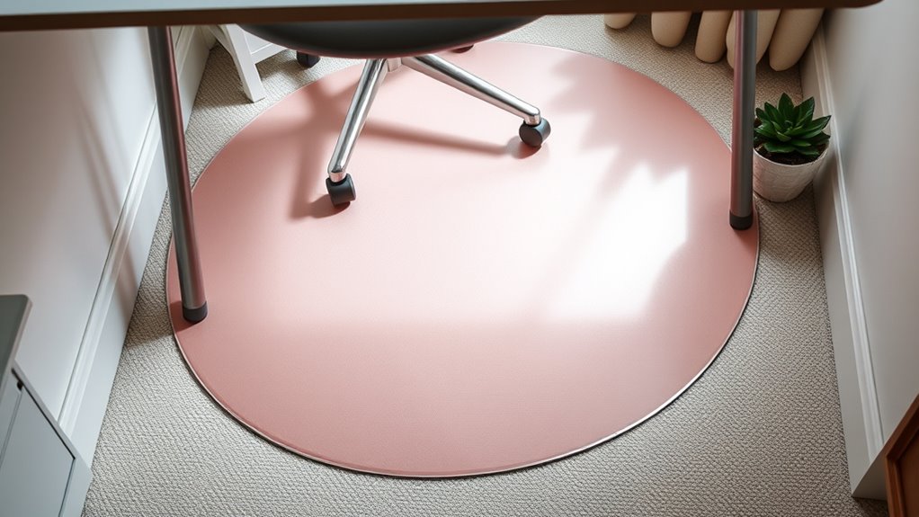 small space chair mat considerations