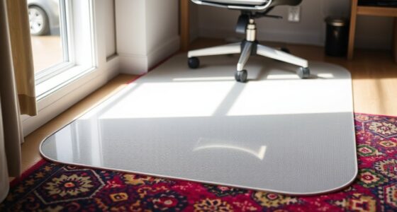 small space chair mats