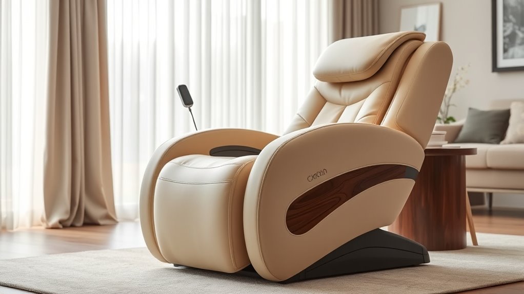 space efficient massage chair options