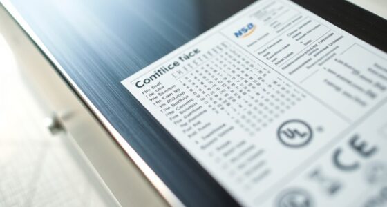 spec sheet code compliance