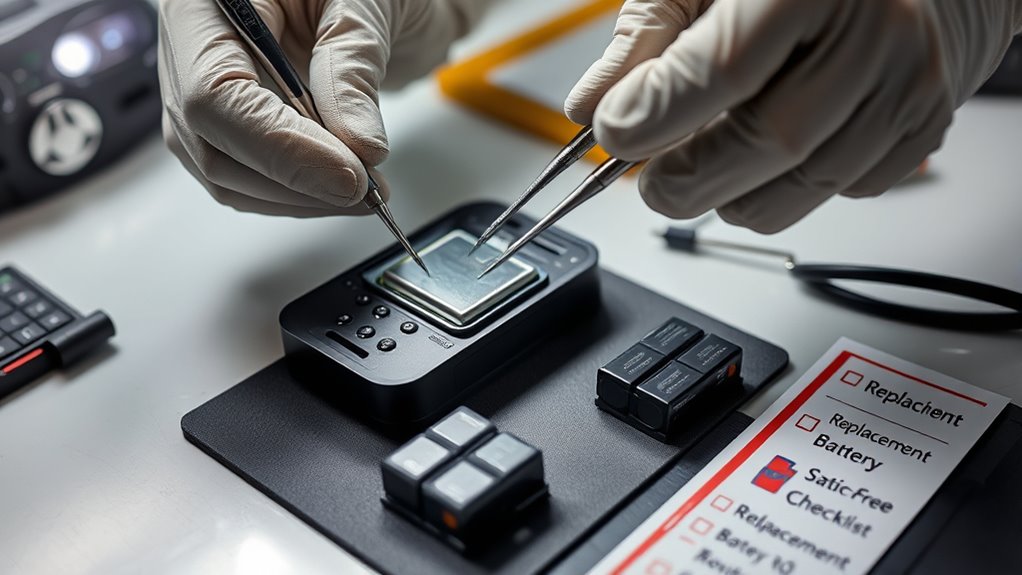 store batteries safely properly