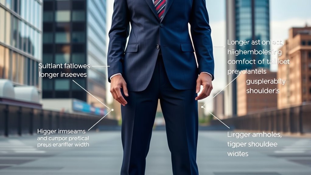 tall clothing offers durability