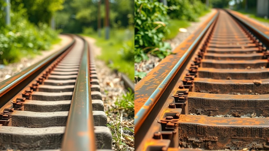 track maintenance and corrosion