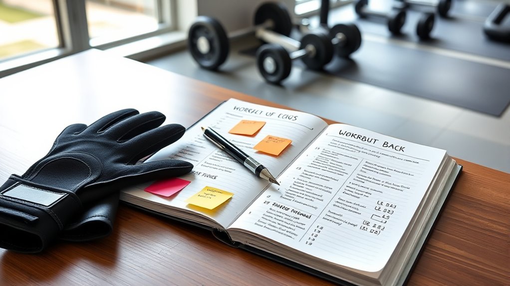 track progress adjust exercises