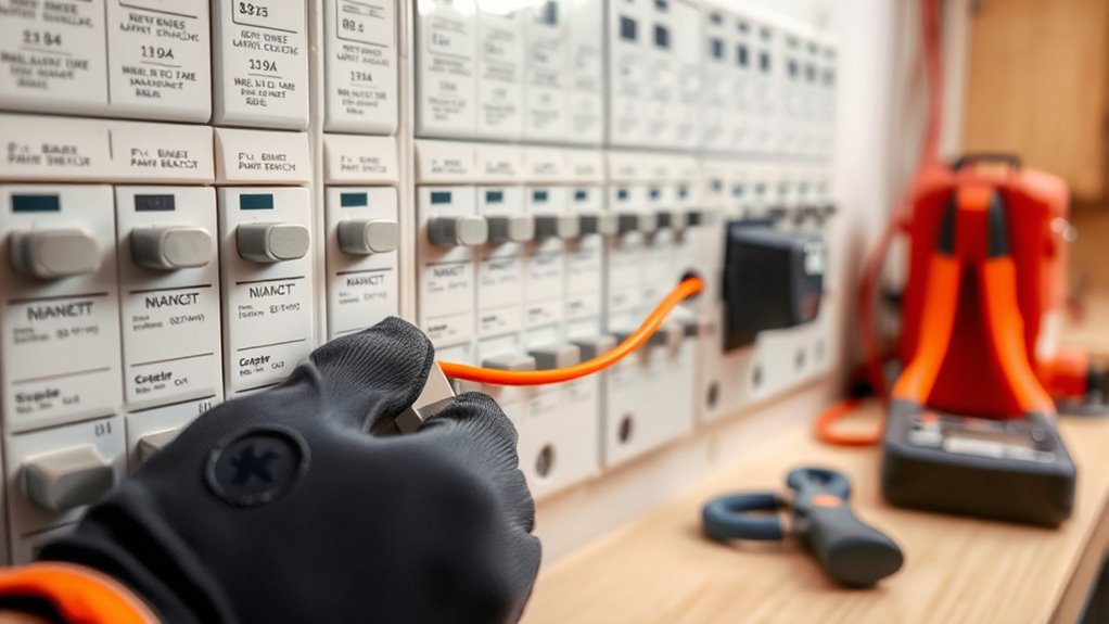 turn off power install gfci