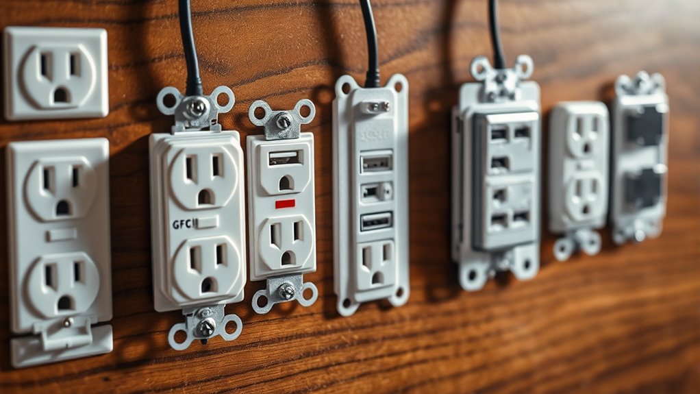 types of electrical outlets