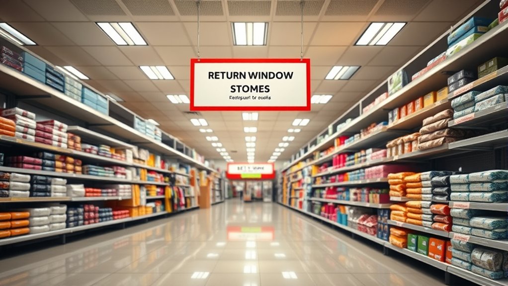 understand return policy deadlines