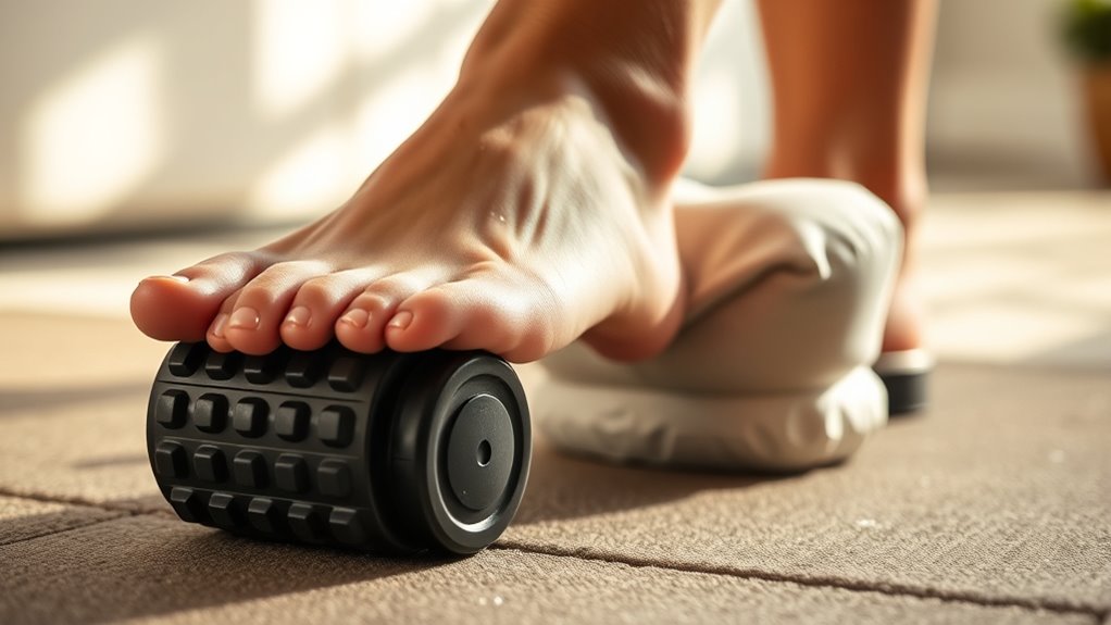 use gentle targeted rolling