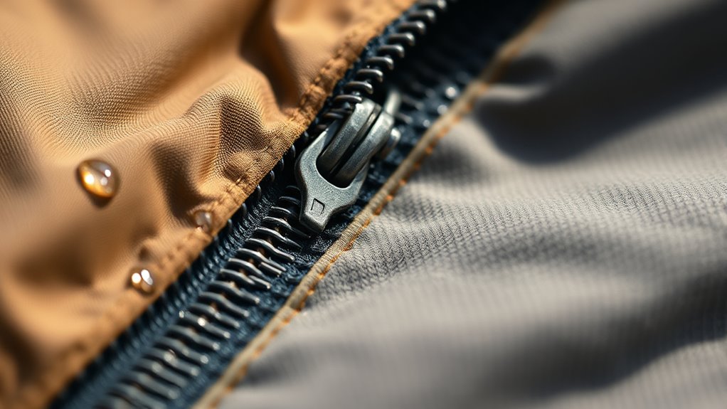 verify zipper waterproof claims