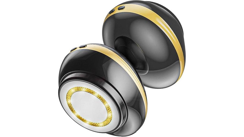wireless black body massager